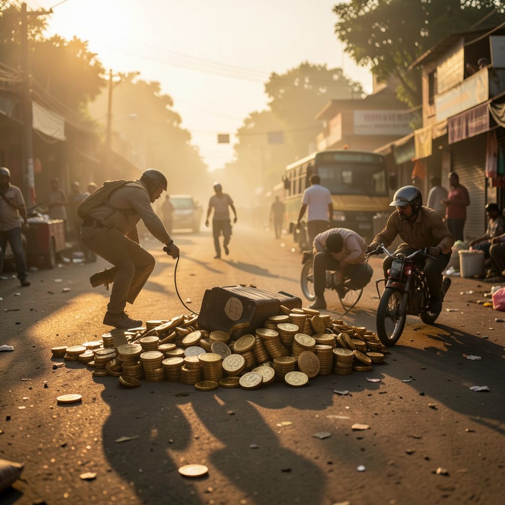 Secuestro y robo de 200 bitcoins en India